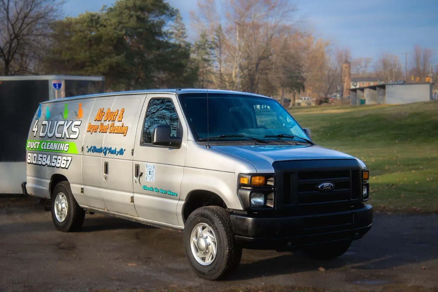 4 Ducks Duct Cleaning technicians serving Burton, MI