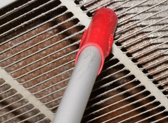 Clean the vent cover