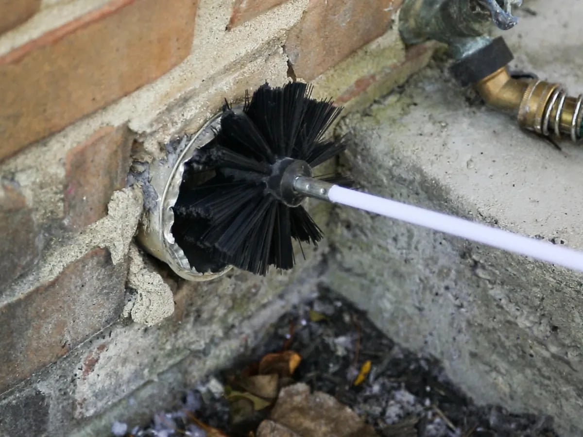 Clean the vent opening
