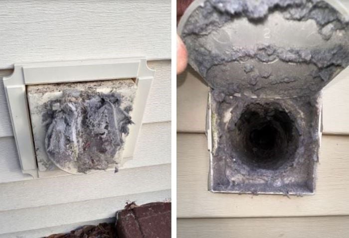 Cleaning an Outside Dryer Vent