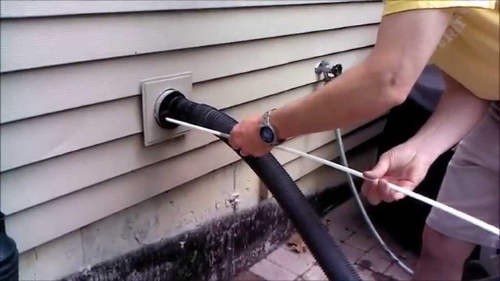 Final Vacuuming - Dryer Vent Cleaning