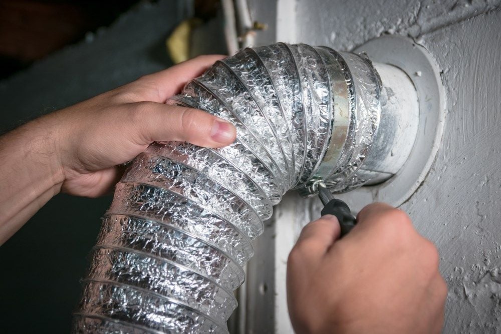 Reattach The Dryer Vent And Do A Post-Cleaning Inspection