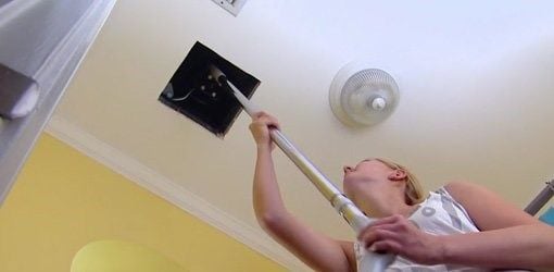 vacuum ceiling vent